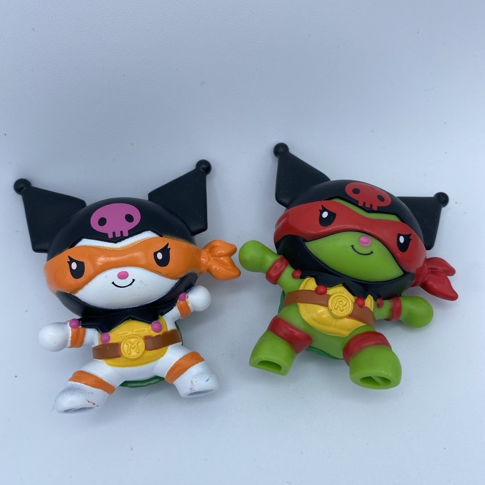 2025 Teenage Mutant Ninja Turtles TMNT Hello Kitty McDonald's‎ Happy Meal Bundle
